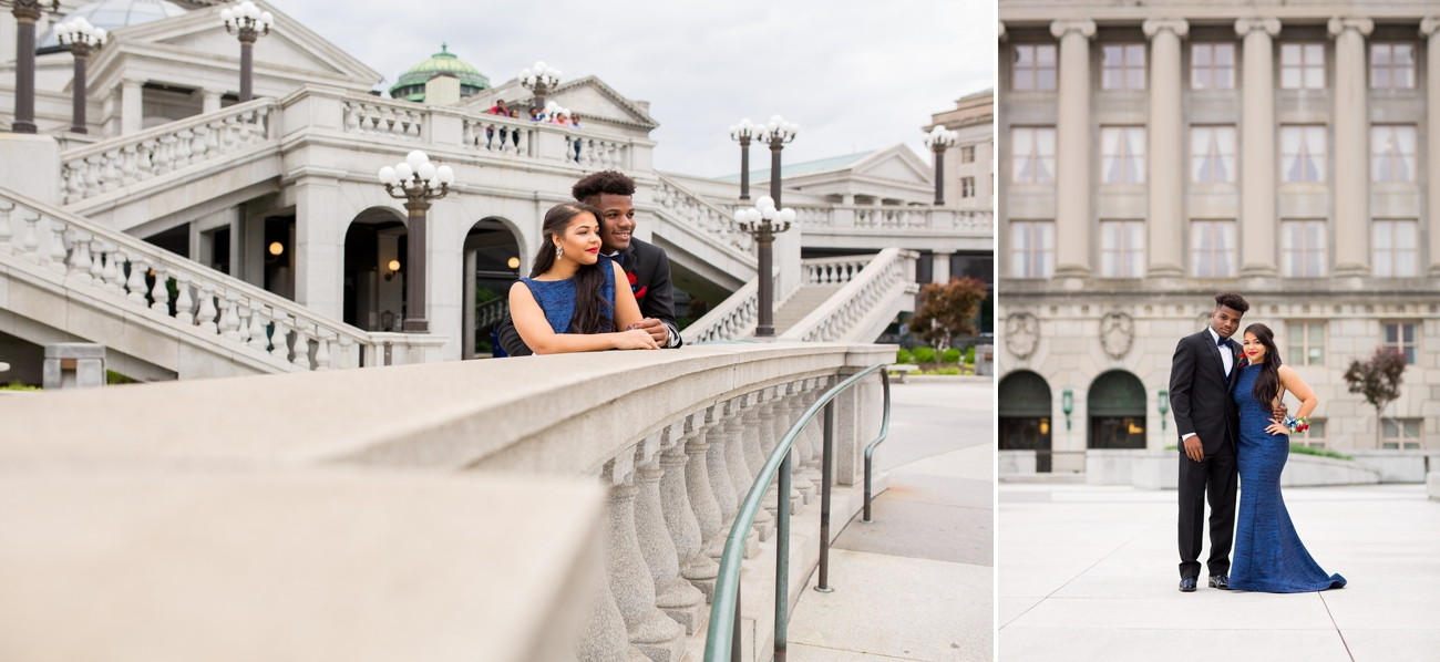 harrisburg high school senior prom photography